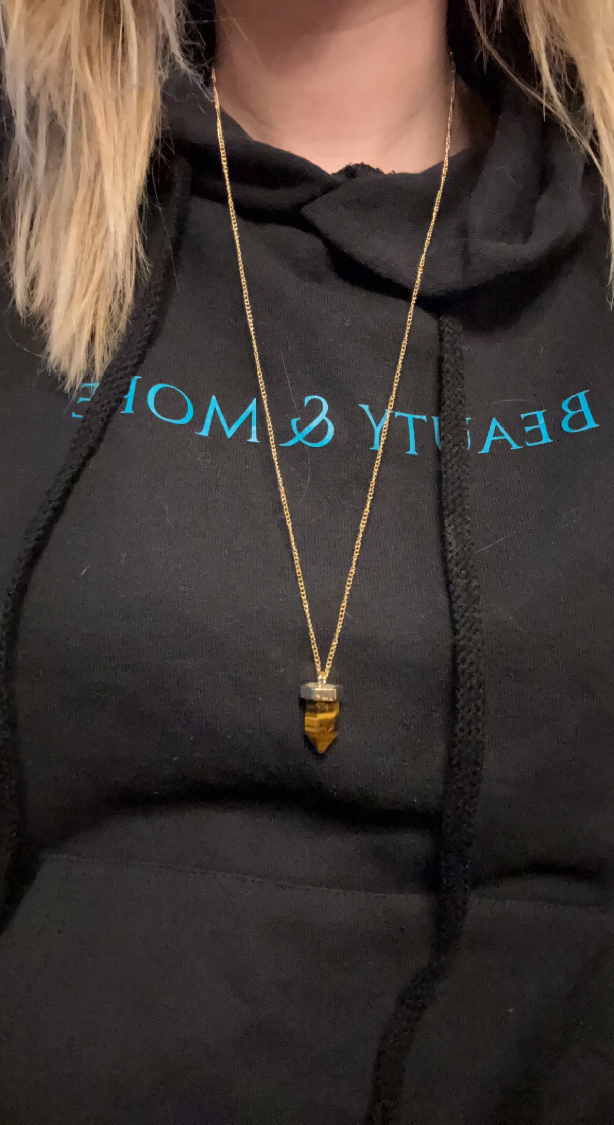 Ketting Big Pendulum Bruin - Afbeelding 2