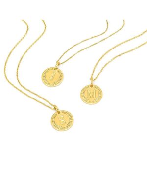 Imotionals Hanger Coin Letter Goud