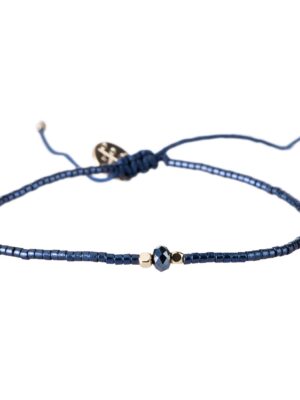 Meet Coco Aby Blue Gold Armband