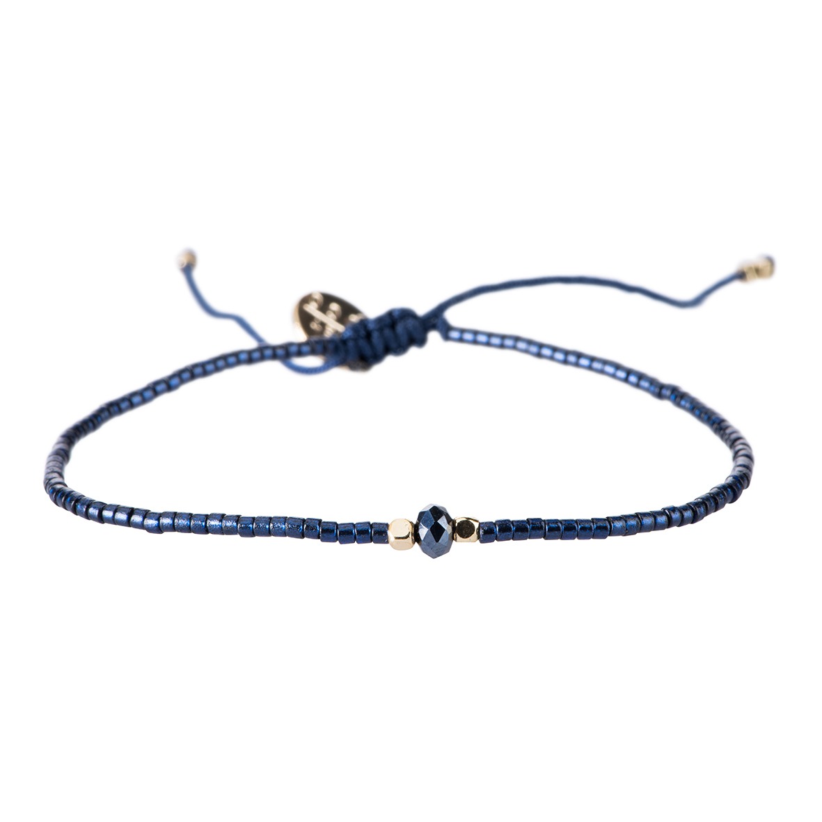 Meet Coco Aby Blue Gold Armband