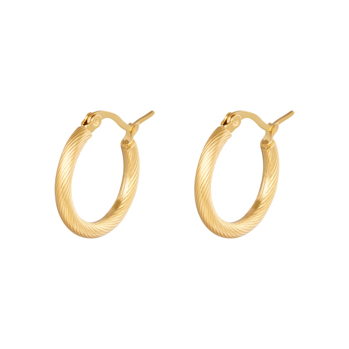 Oorbel Hoops Twisted