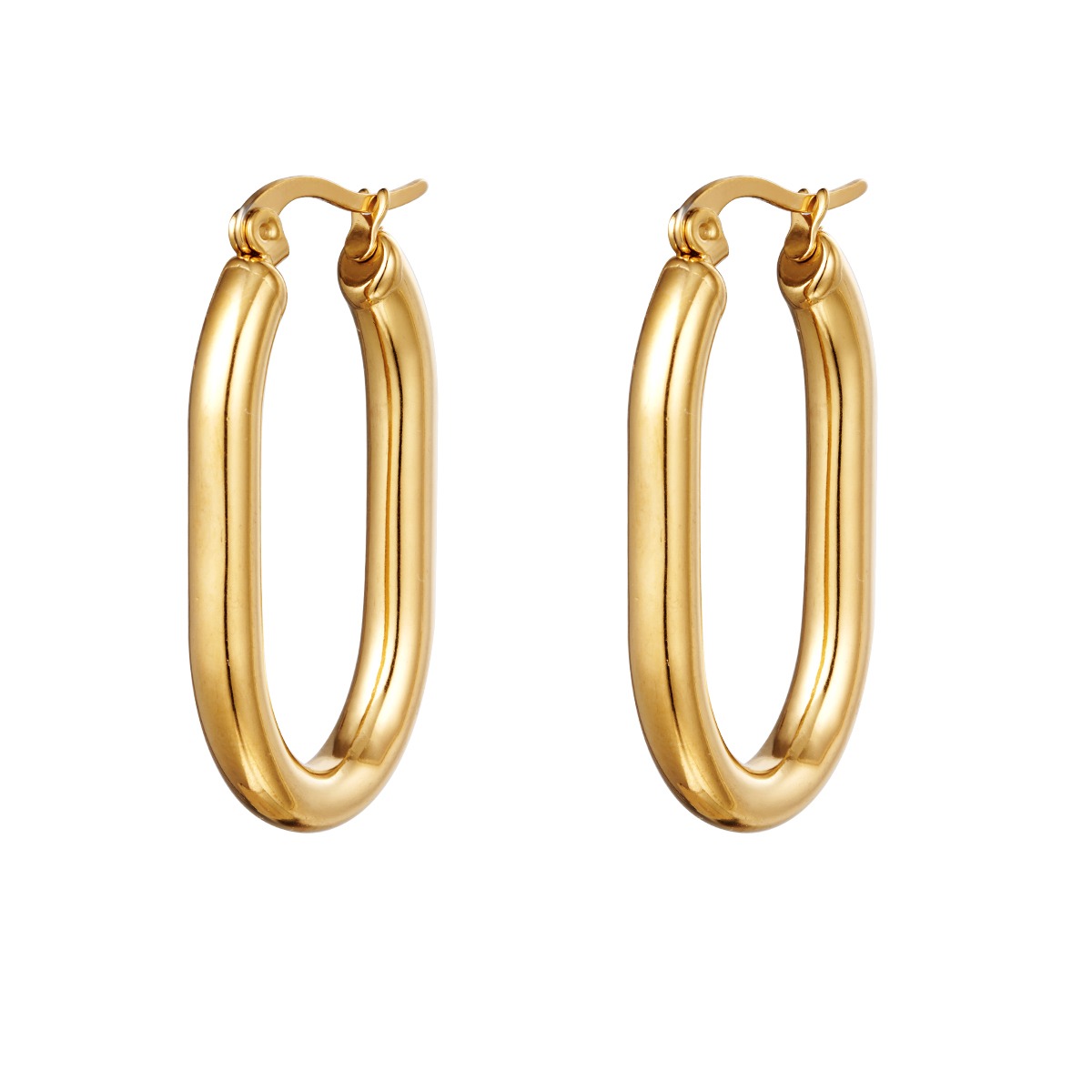 Oorbel Smooth Oval