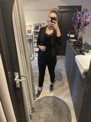 Rinascimento - Velvet top zwart