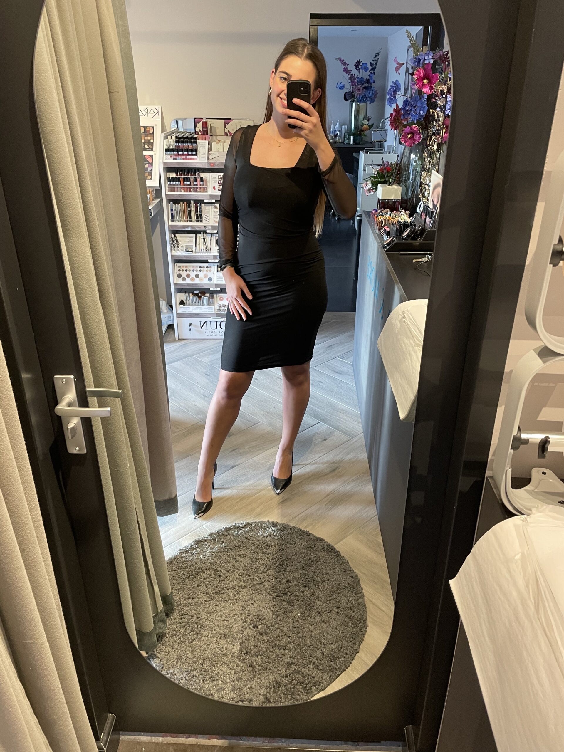 Rinascimento - Double-layered Mesh Sheath Dress