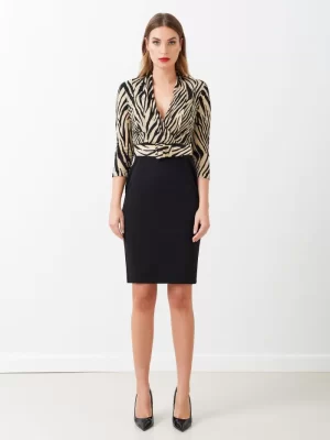 Rinascimento - Zebra print dress