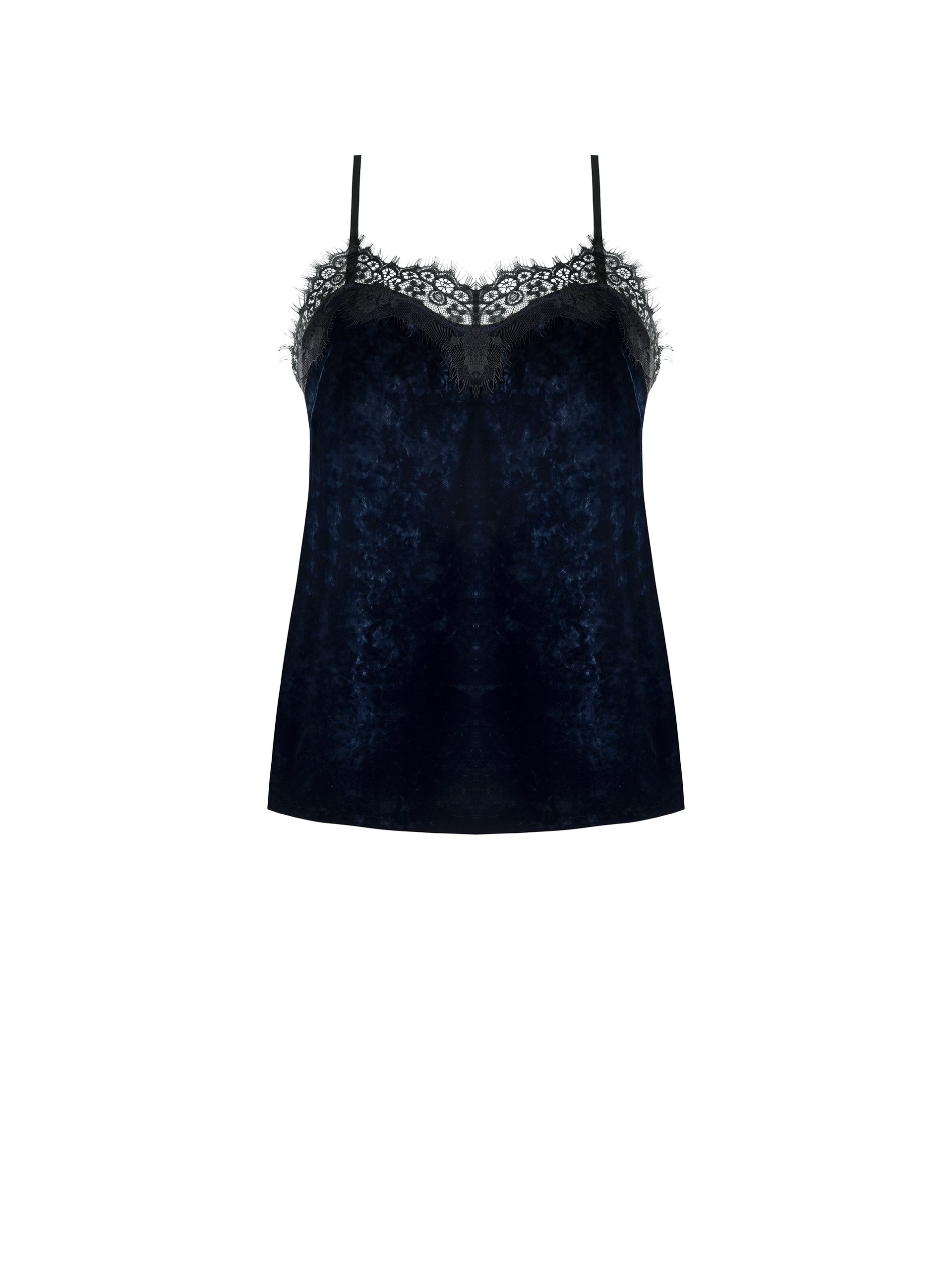 Rinascimento - Velvet top blauw - Afbeelding 2