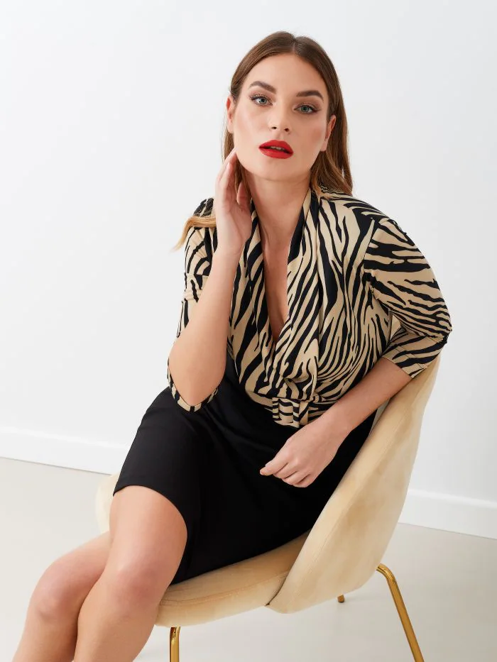 Rinascimento - Zebra print dress - Afbeelding 7