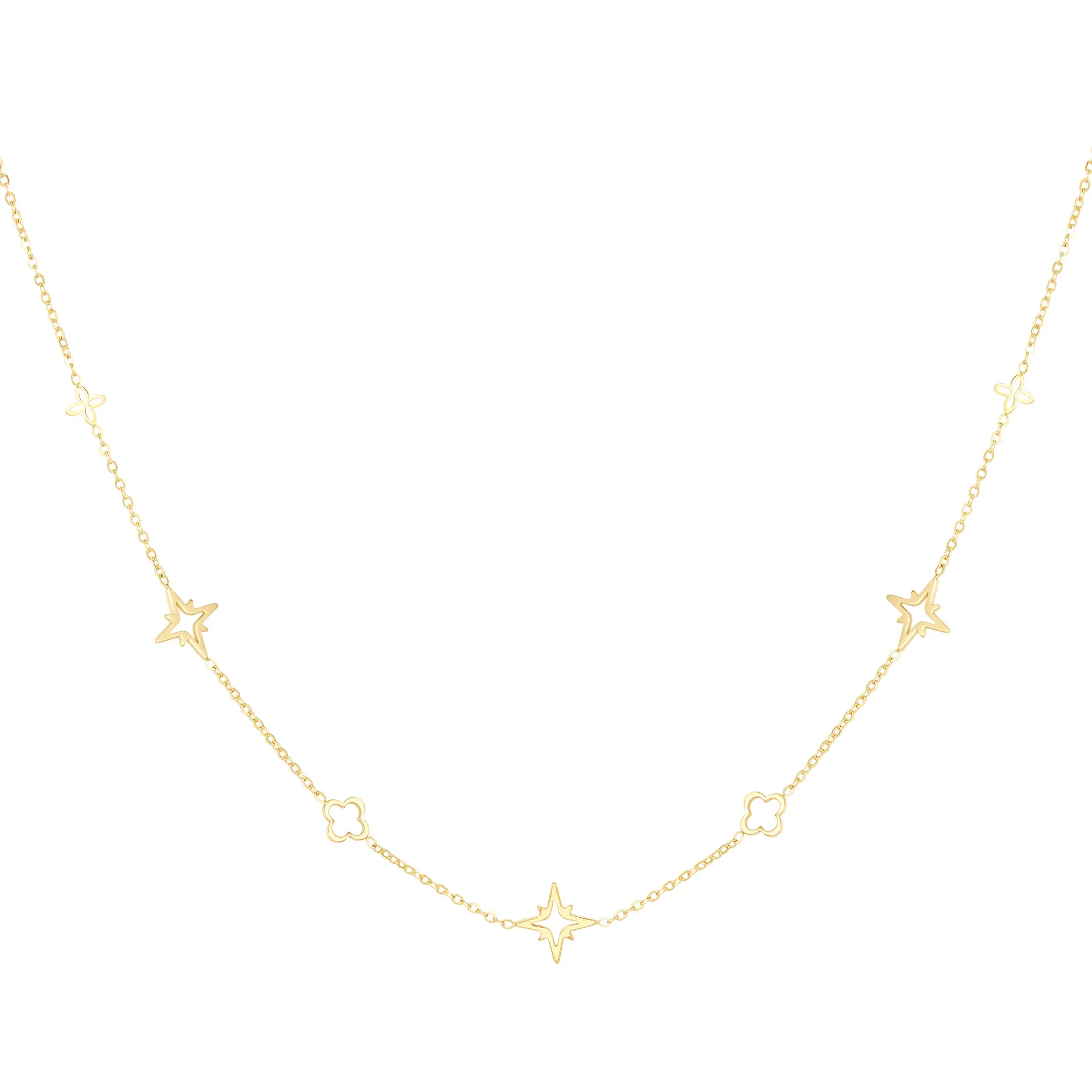 Ketting Charms - Goud