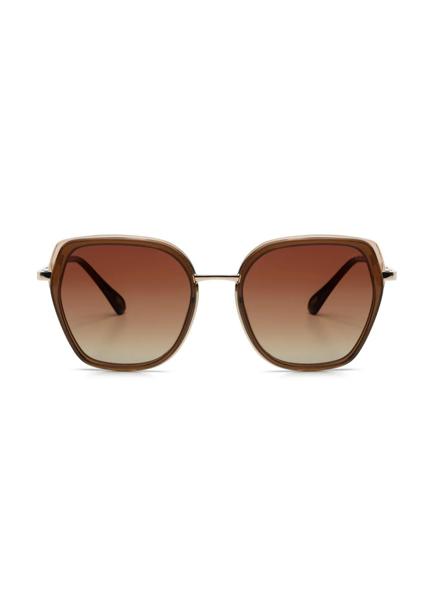 Ikki Fashion - Zonnebril Donna Transparent Brown/Gradient Brown