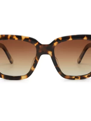 Ikki Fashion - Zonnebril Holly Light Turtle/Gradient Brown