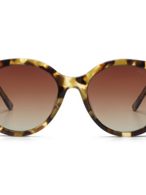 Ikki Fashion - Zonnebril Quinn Licht Gevlamd /Gradient Brown