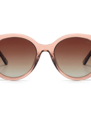 Ikki Fashion - Zonnebril Quinn Transparant Pink /Gradient Brown