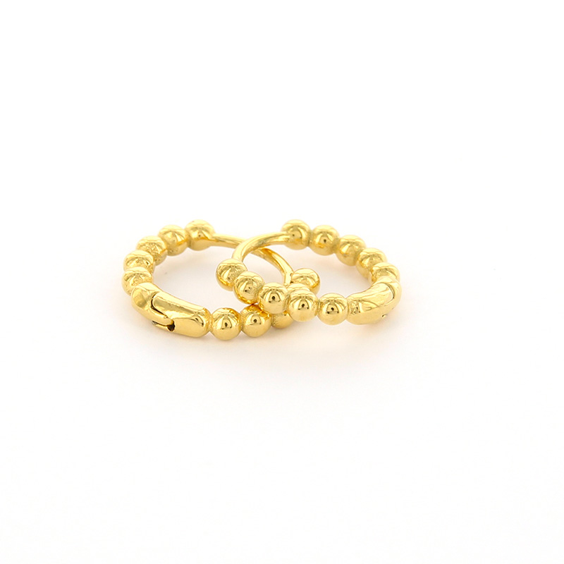 Kalli Jewelry - Oorbel Creool Bolletje Goud