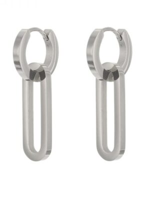 Kalli Jewelry - Oorbel Hanger Dik Zilver