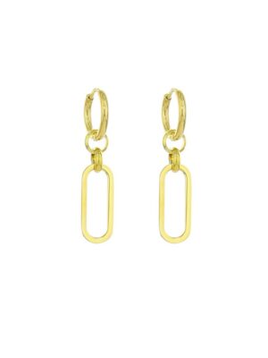 Kalli Jewelry - Oorbel Hanger Goud