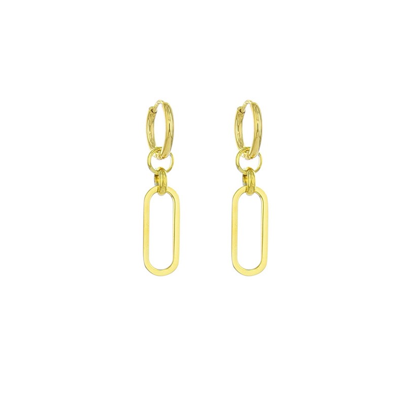 Kalli Jewelry - Oorbel Hanger Goud