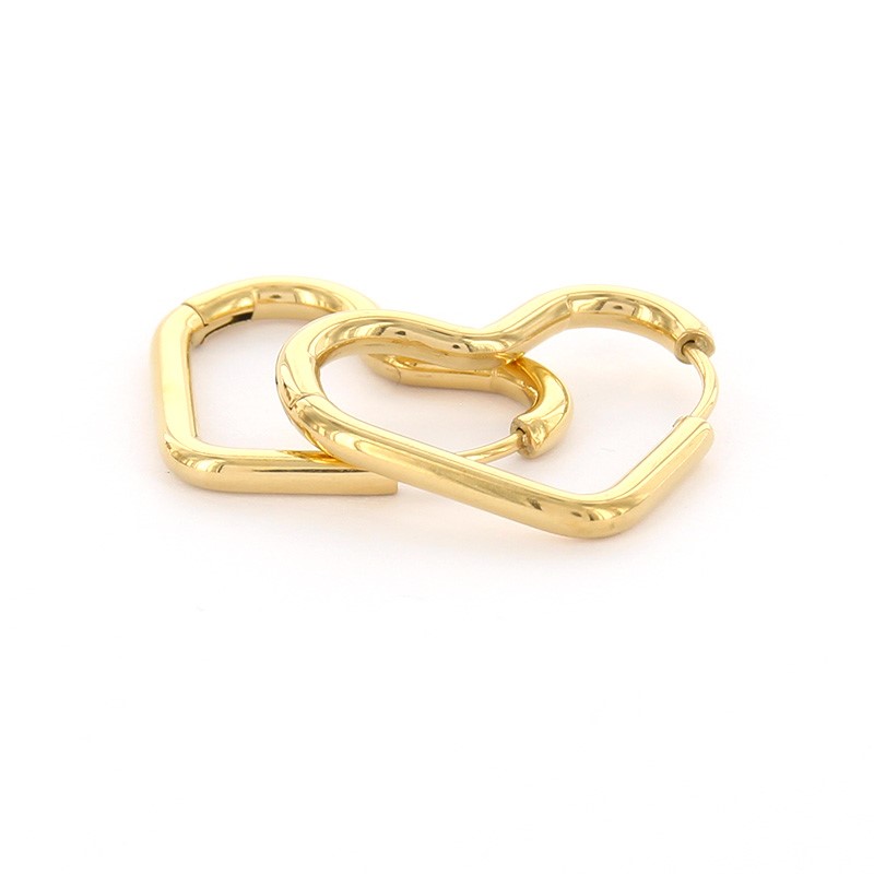 Kalli Jewelry - Oorbel Hart Goud