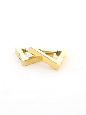 Kalli Jewelry - Oorbel Triangel Goud
