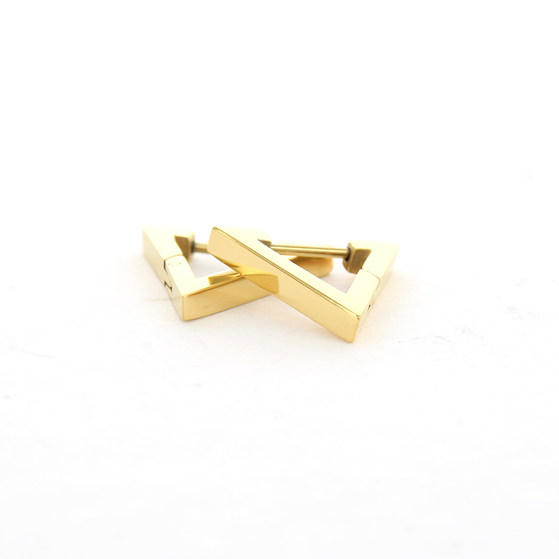 Kalli Jewelry - Oorbel Triangel Goud