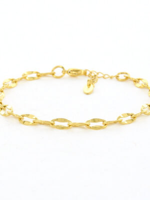 Kalli Jewelry - Schakelarmband Anker Goud
