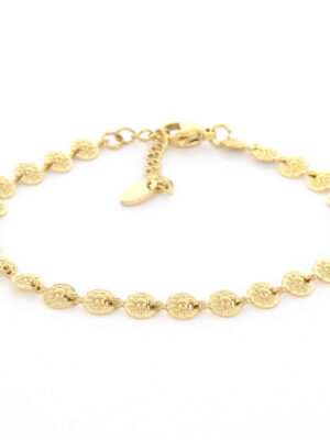 Kalli Jewelry - Schakelarmband Fantasie Goud