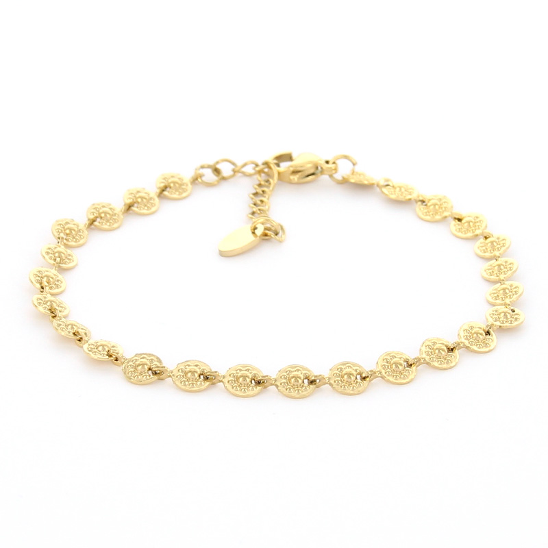 Kalli Jewelry - Schakelarmband Fantasie Goud
