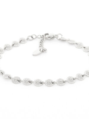 Kalli Jewelry - Schakelarmband Fantasie Zilver
