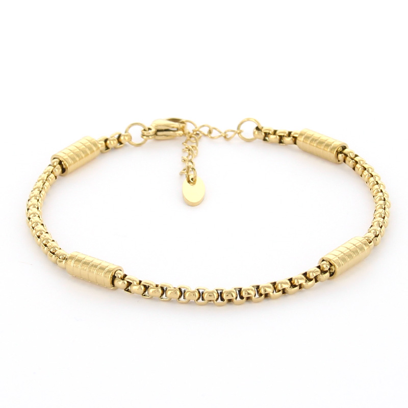 Kalli Jewelry - Schakelarmband Jasserson Goud