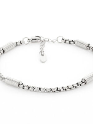 Kalli Jewelry - Schakelarmband Jasserson zilver