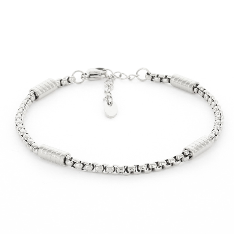 Kalli Jewelry - Schakelarmband Jasserson zilver