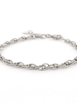 Kalli Jewelry - Schakelarmband Singapore Zilver