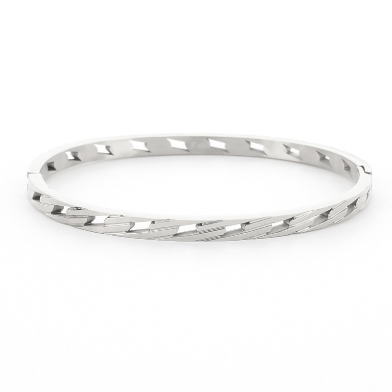 Kalli Jewelry - Slavenarmband Ankerschakel Klein Zilver