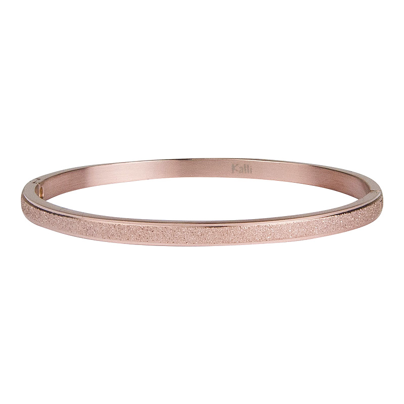 Kalli Jewelry - Slavenarmband Glitter Roségoud