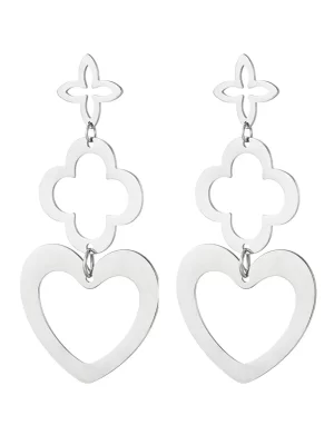 Oorbel Heart to Get - Zilver