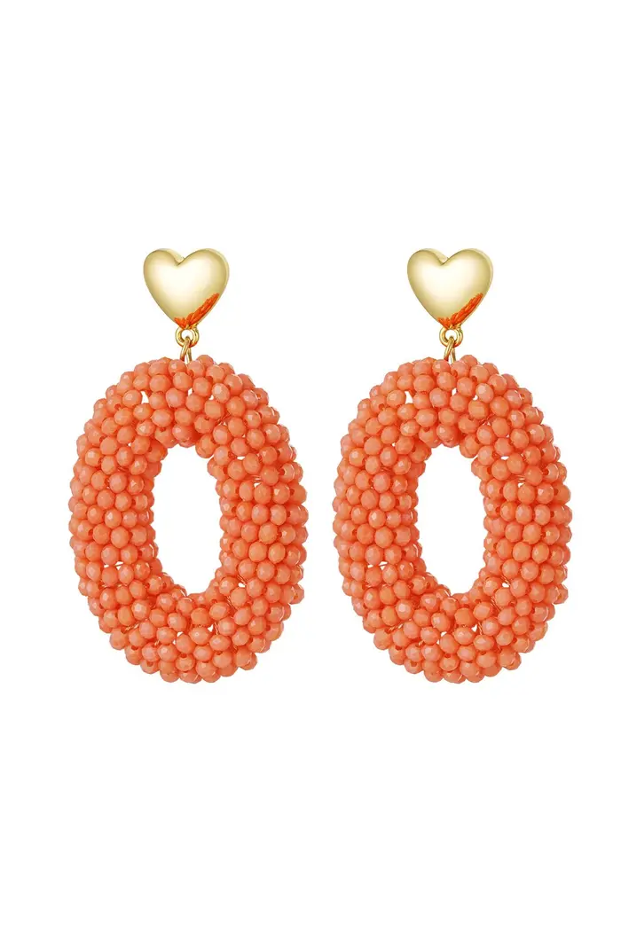 Oorbel Stella - Oranje