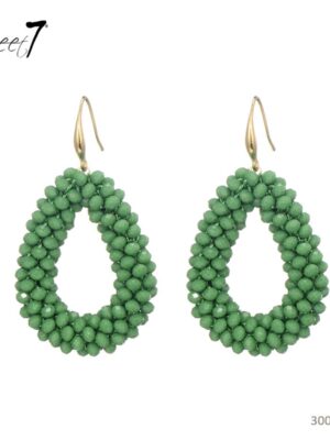 Oorbel Cher - Groen