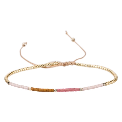 Meet Coco Sterre Cognac/Pink/White