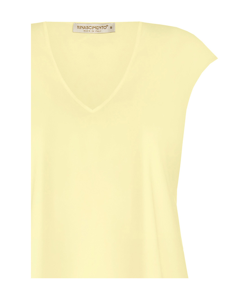Rinascimento - Shirt Geel - Afbeelding 3