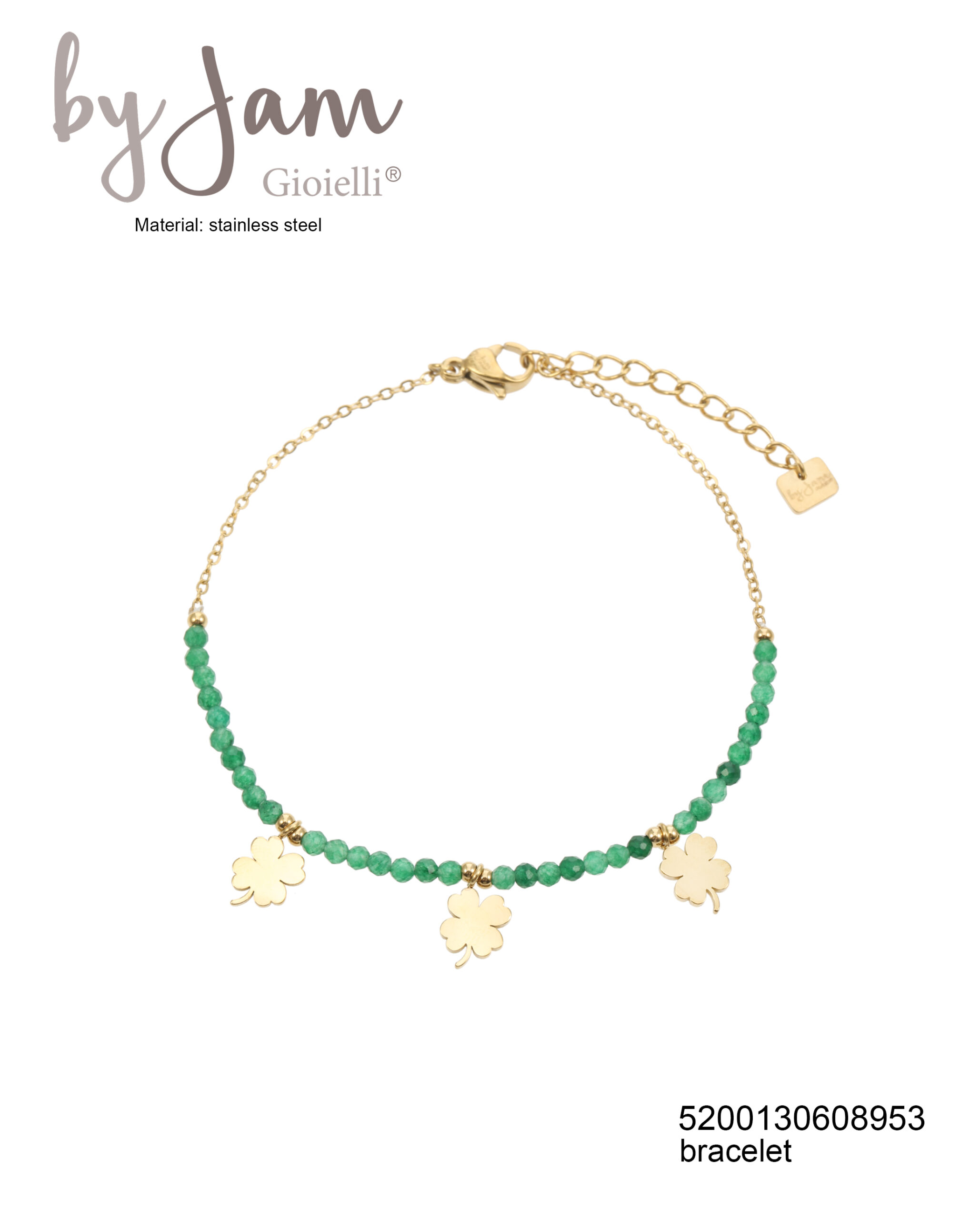 Armband Klavertje