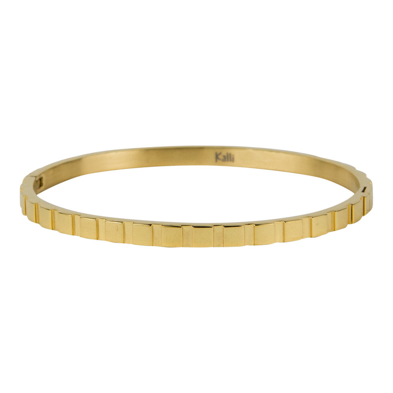Kalli Jewelry - Slavenarmband Blokjes Print
