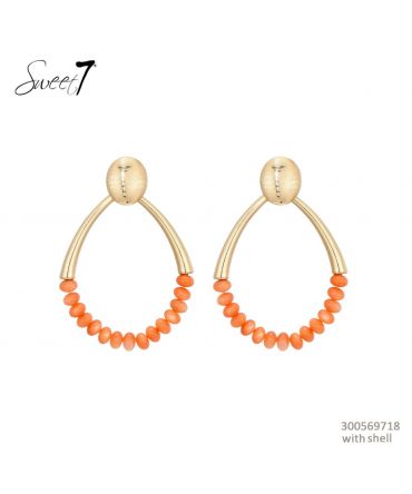 Oorbel Dena - Oranje