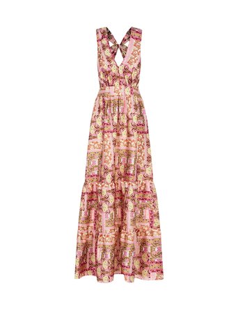 Rinascimento Maxi Dress - Pink - Afbeelding 3