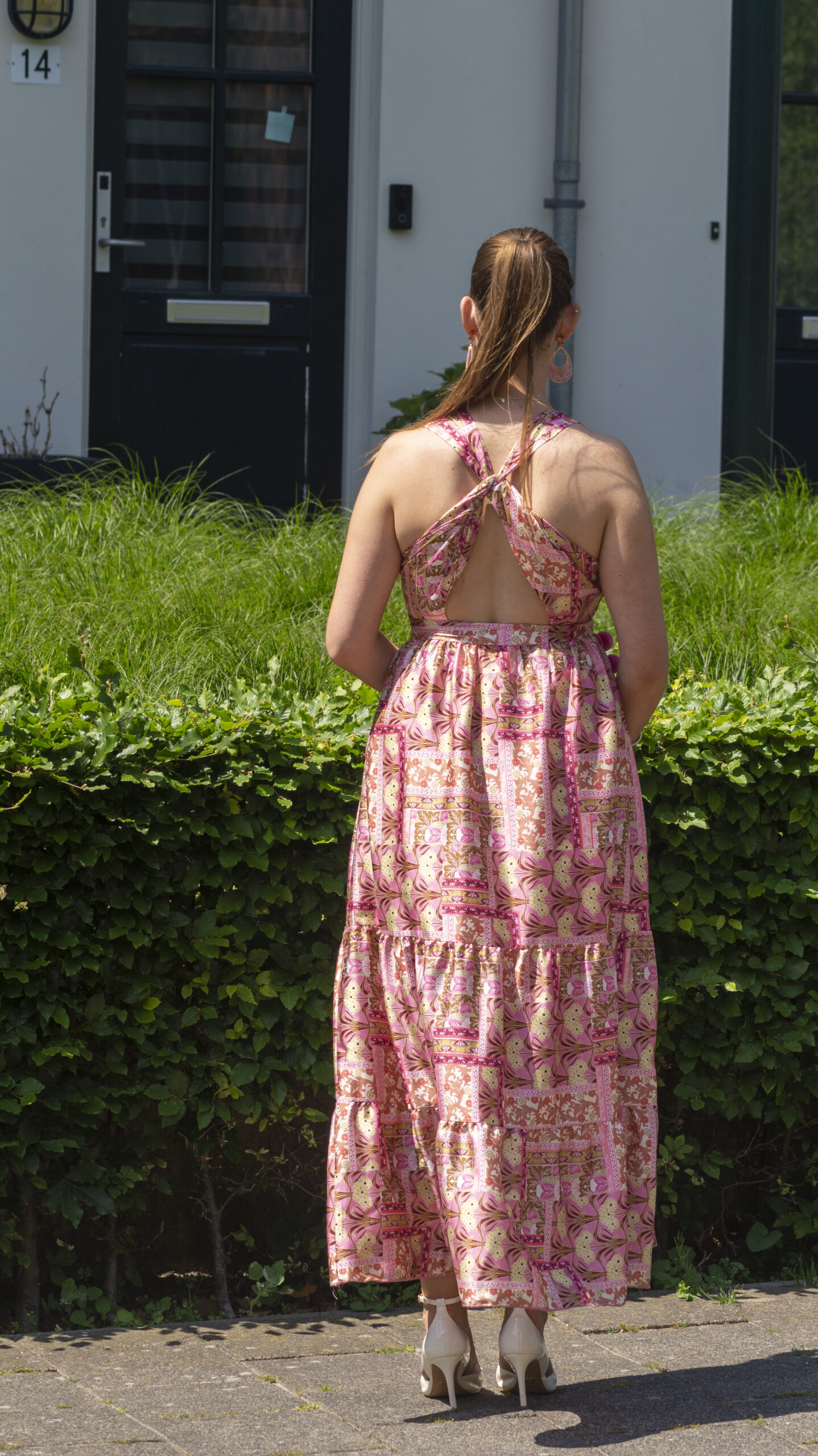 Rinascimento Maxi Dress - Pink - Afbeelding 6