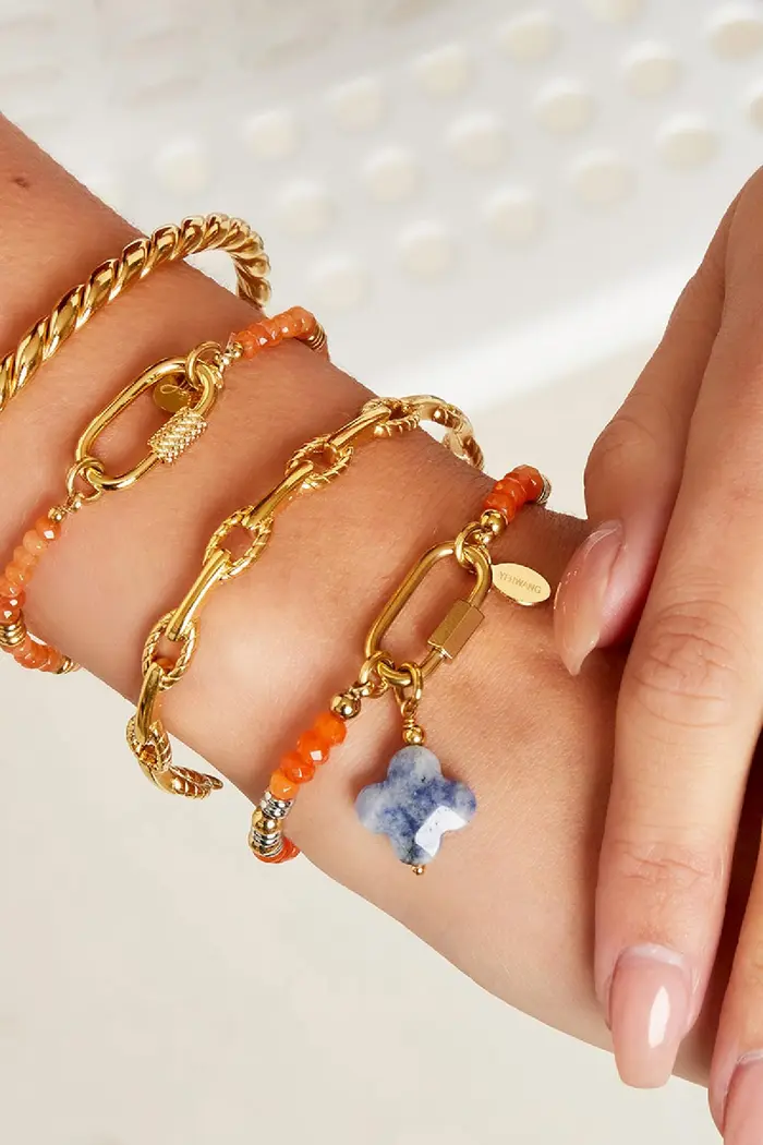 Armband Slot - Oranje - Afbeelding 2