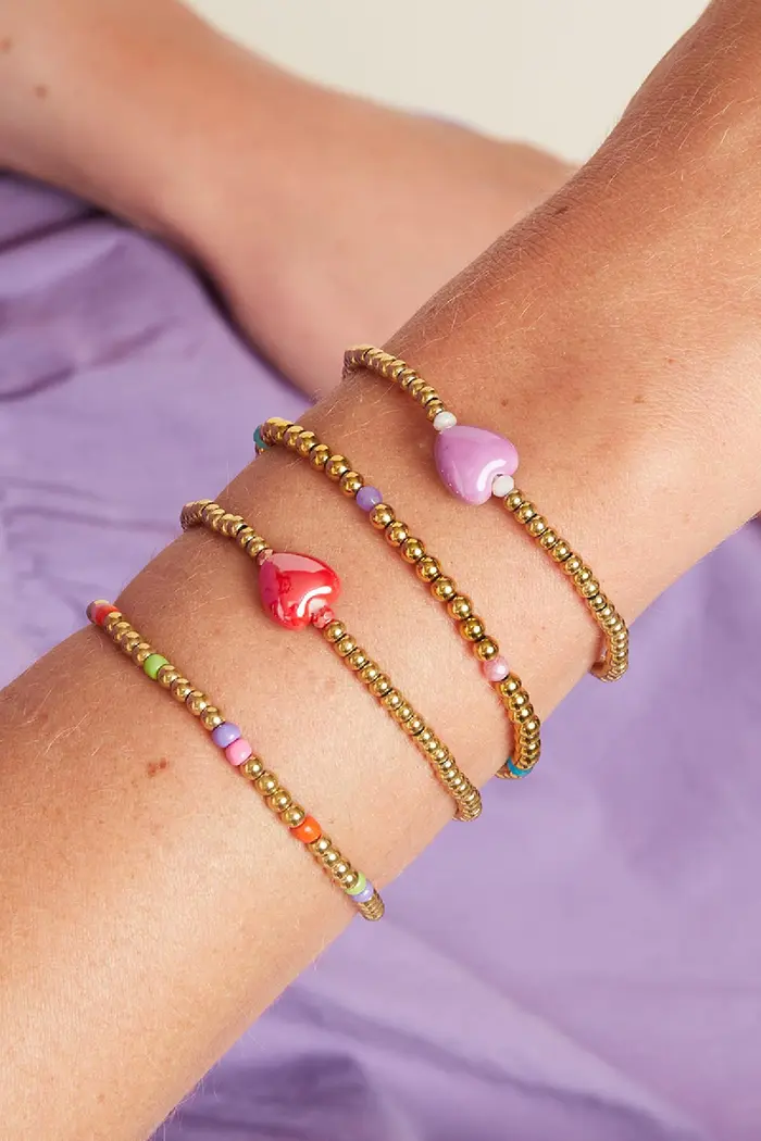 Armband Hart - Groen - Afbeelding 2