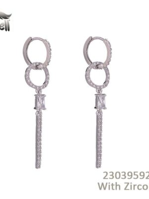 Oorbel Minke - Zilver