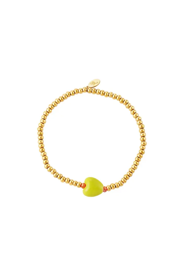 Armband Hart - Groen