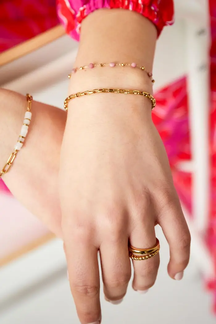 Armband Square - Goud - Afbeelding 2