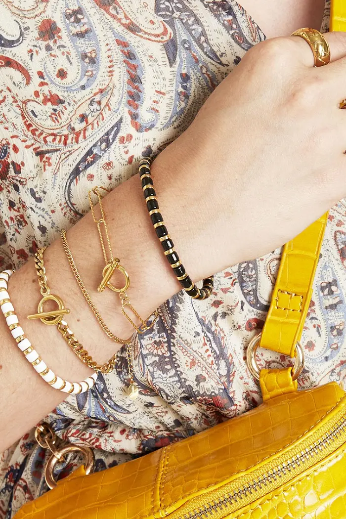 Armband Tiny Plain - Goud - Afbeelding 2