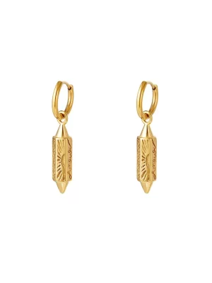 Oorbel Pendant - Goud